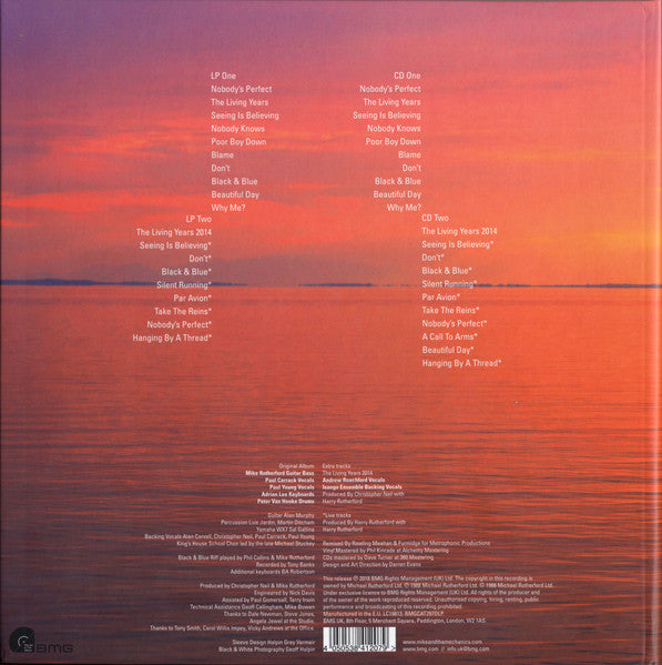 Mike + The Mechanics - Living Years - DELUXE 2 x VINYL LP & 2 x CD BOX SET