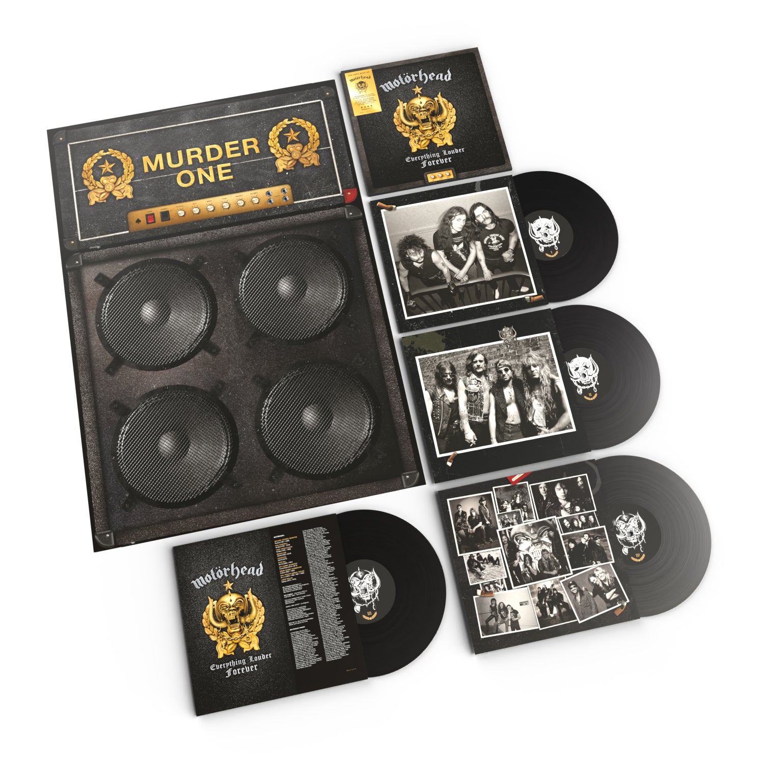 Motorhead - Everything Louder Forever The Very Best Of - DELUXE 4 x VINYL LP BOX SET