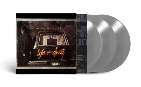 The Notorious B.I.G.* – Life After Death - 3 x SILVER COLOURED VINYL LP SET