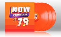 NOW Yearbook 1979 - 3 x ORANGE OPAQUE COLOURED VINYL LP SET