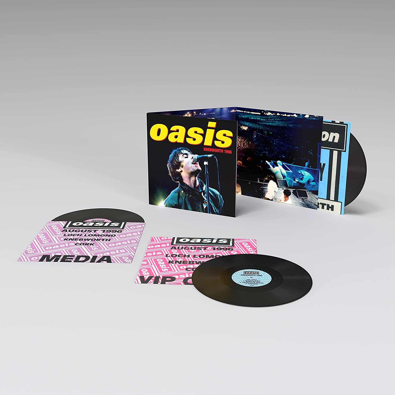 Oasis - Knebworth 96 - 3 x VINYL LP SET