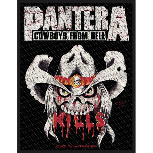 PANTERA STANDARD PATCH: KILLS SPR3175