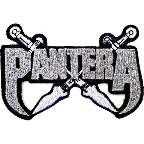 PANTERA PATCH: SILVER SWORDS PANTPAT12