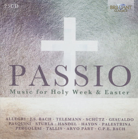 Passion Music For Holy Week & Easter 25 X CD SET