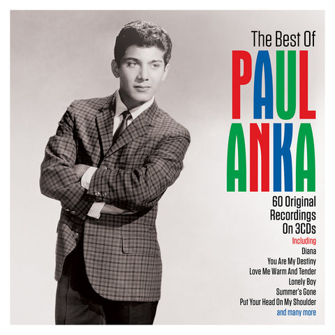 Paul Anka The Best of 3 x CD SET (NOT NOW)