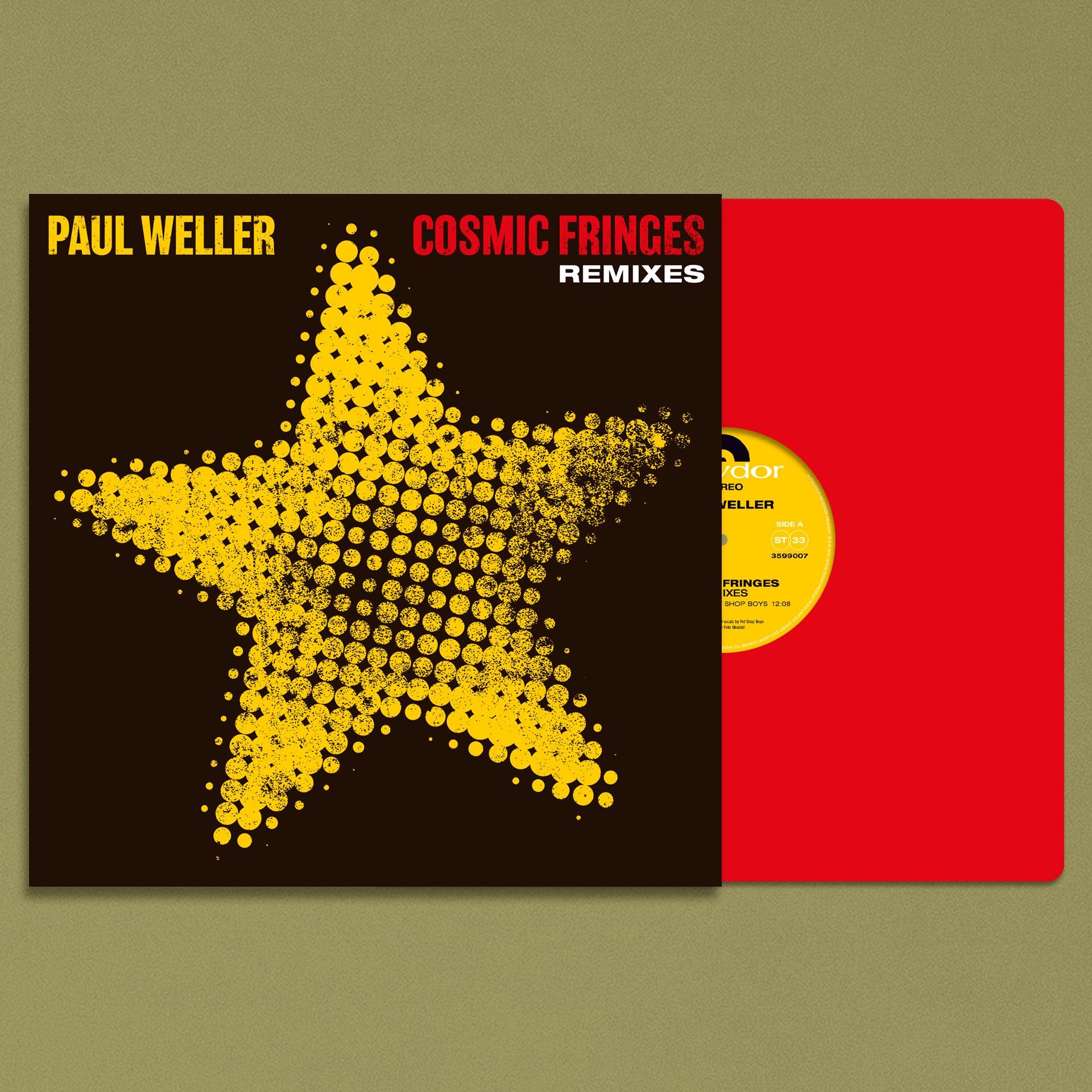 Paul Weller - Cosmic Fringes - 12" HEAVYWEIGHT VINYL
