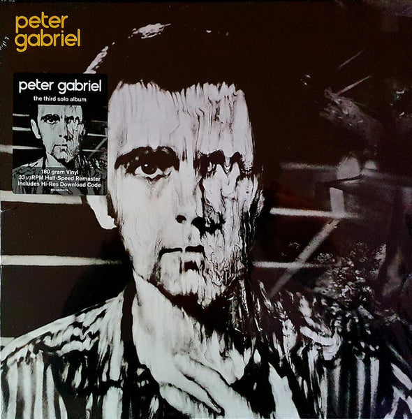 Peter Gabriel ‎– Peter Gabriel III - 180 GRAM VINYL LP - NEW