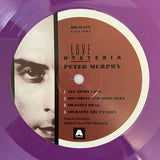 Peter Murphy ‎– Love Hysteria - INDIGO COLOURED VINYL LP