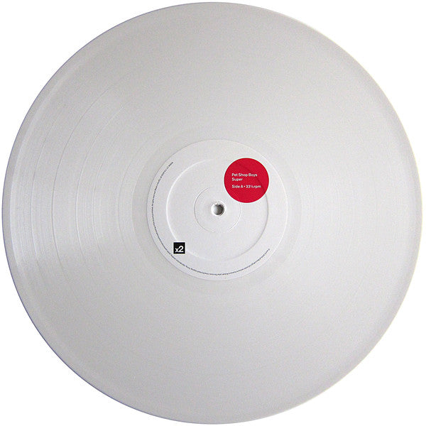 Pet Shop Boys ‎– Super - WHITE COLOURED VINYL LP