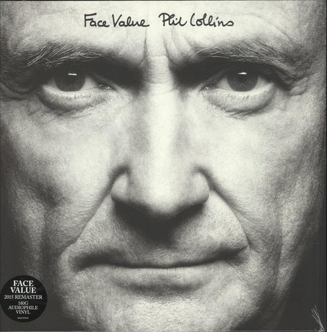phil collins face value 2015 remaster 180g LP (WARNER)