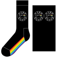 PINK FLOYD ANKLE SOCKS: SPECTRUM SOLE PFSCK02MB