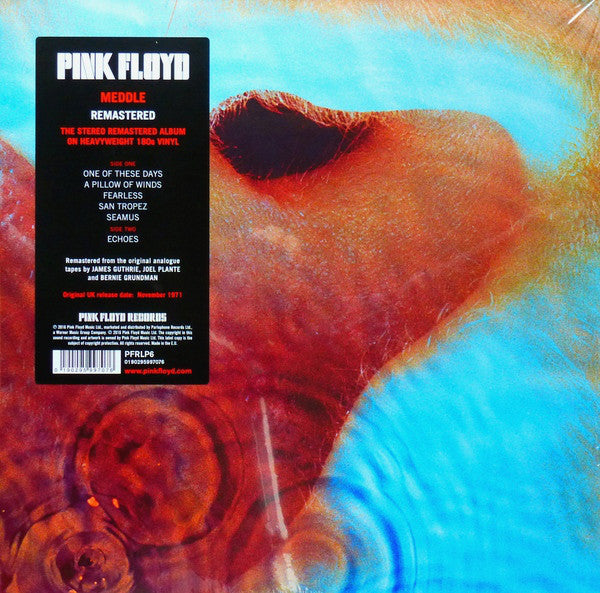 pink floyd meddle LP (WARNER)