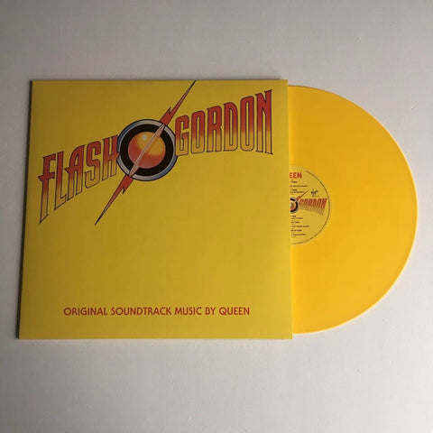 Queen Flash Gordon YELLOW COLOURED VINYL 180 GRAM LP