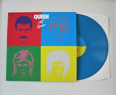 Queen Hot Space BLUE COLOURED VINYL 180 GRAM LP