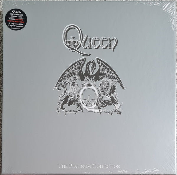 Queen - The Platinum Collection - 6 x COLOURED VINYL 180 GRAM LP BOX SET + BOOK