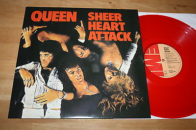 Queen Sheer Heart Attack RED COLOURED VINYL 180 GRAM LP