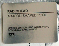 Radiohead - A Moon Shaped Pool - 2 x WHITE COLOURED VINYL 180 GRAM LP SET