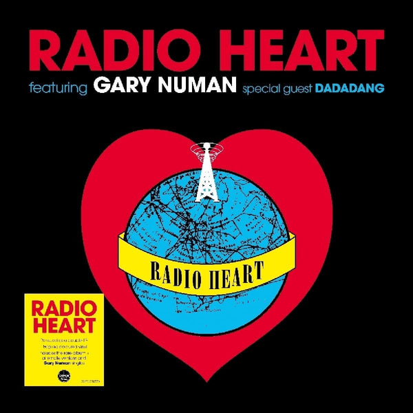 Radio Heart Featuring Gary Numan – Radio Heart - 2 x RED COLOURED VINYL LP SET