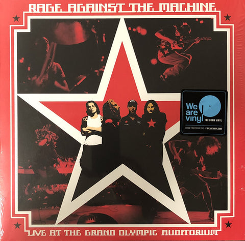 Rage Against The Machine ‎– Live At The Grand Olympic Auditorium 2 x 180 GRAM VINYL LP SET