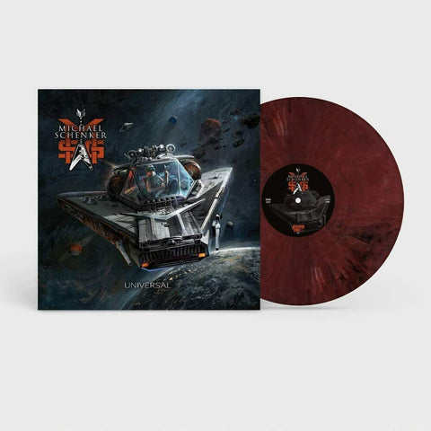 Michael Schenker Group - Universal - RED / WHITE / BLACK MARBLED COLOURED VINYL LP