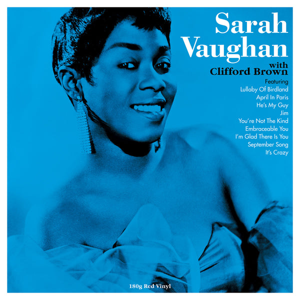 Sarah Vaughan With Clifford Brown 180G RED VINYL LP