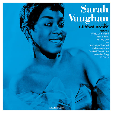 Sarah Vaughan With Clifford Brown 180G RED VINYL LP