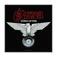 SAXON STANDARD PATCH: WHEELS OF STEEL SP2787