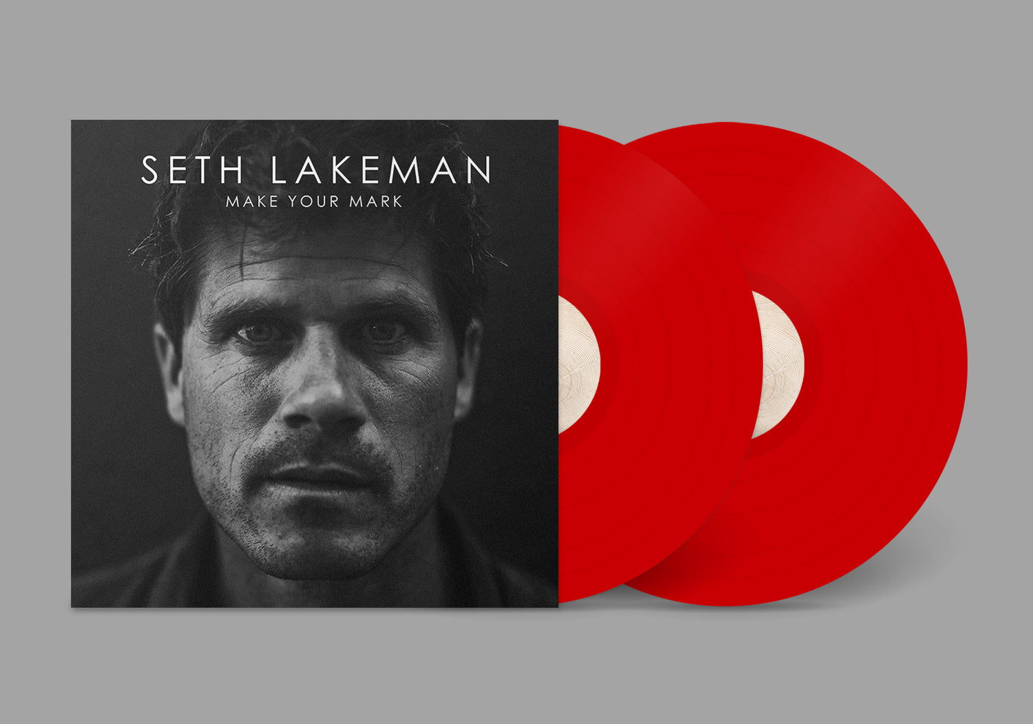 Seth Lakeman - Make Your Mark - 2 x RED COLOURED VINYL LP SET