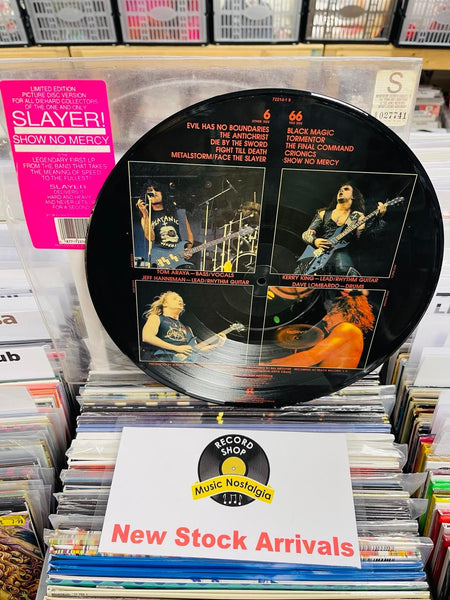 Slayer – Show No Mercy - PICTURE DISC VINYL LP (used)