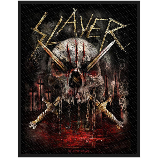 SLAYER PATCH: SKULL & SWORDS SP3133