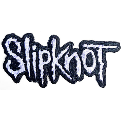 SLIPKNOT PATCH: CUT-OUT LOGO BLACK BORDER SKPAT08