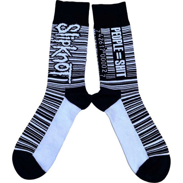 SLIPKNOT ANKLE SOCKS: BARCODE SKSCK02MB