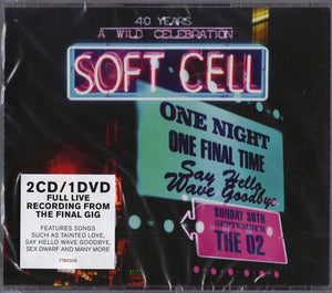 Soft Cell ‎– Say Hello, Wave Goodbye - 2 x CD, 1 x DVD SET