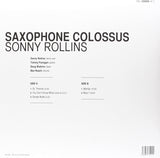 Sonny Rollins – Saxophone Colossus - CLEAR COLOURED VINYL LP