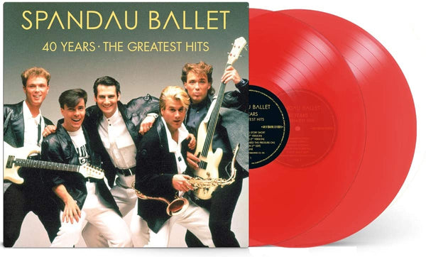 Spandau Ballet 40 Years - The Greatest Hits 2 x RED COLOURED VINYL LP SET