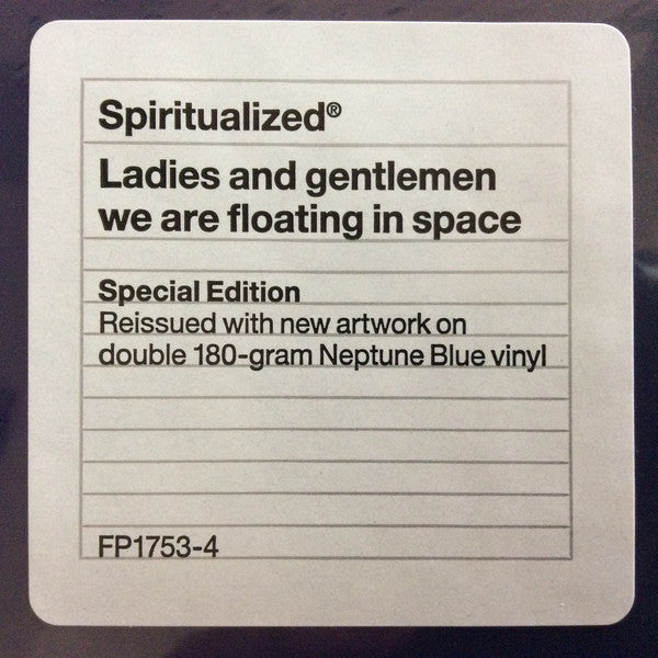 Spiritualized Ladies And Gentlemen We Are Floating In Space 2 x BLUE COLOURED VINYL LP SET