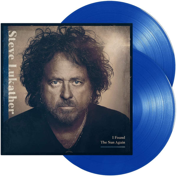 Steve Lukather - I Found The Sun Again - 2 x TRANSPARENT BLUE COLOURED VINYL 180 GRAM LP SET