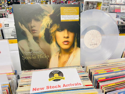 Stevie Nicks – Crystal Visions...The Very Best Of CLEAR COLOURED VINYL LP (used)