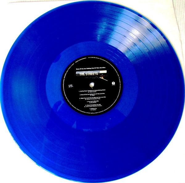 The Streets - None Of Us Are Getting Out Of This Life Alive - BLUE COLOURED VINYL 180 GRAM LP