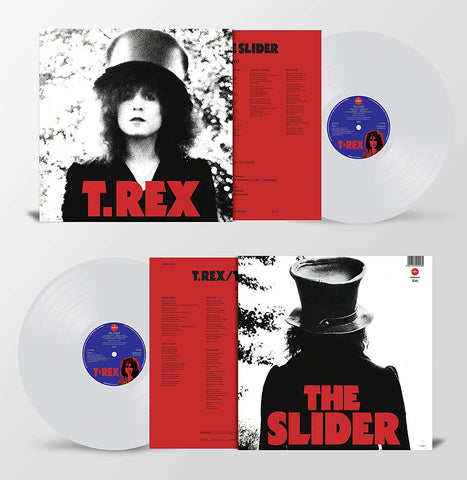 T. Rex ‎– The Slider CLEAR COLOURED VINYL 180 GRAM LP