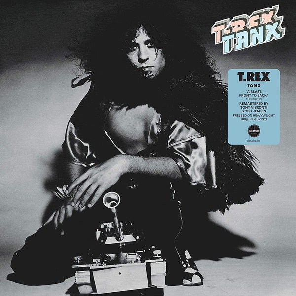 T. Rex ‎– Tanx - CLEAR COLOURED VINYL 180 GRAM LP
