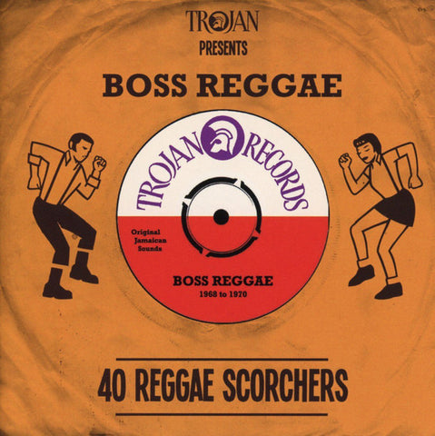 trojan presents boss reggae 40 reggae scorchers 2 x CD SET