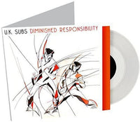 U.K. Subs ‎– Diminished Responsibility WHITE COLOURED VINYL 180 GRAM LP