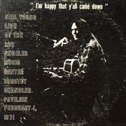 Neil Young Dorothy Chandler Pavilion 1971 VINYL LP