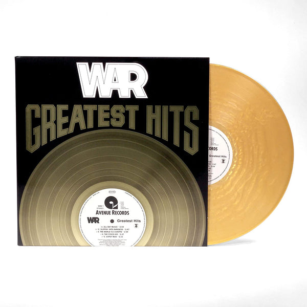 War ‎– Greatest Hits GOLD COLOURED VINYL LP