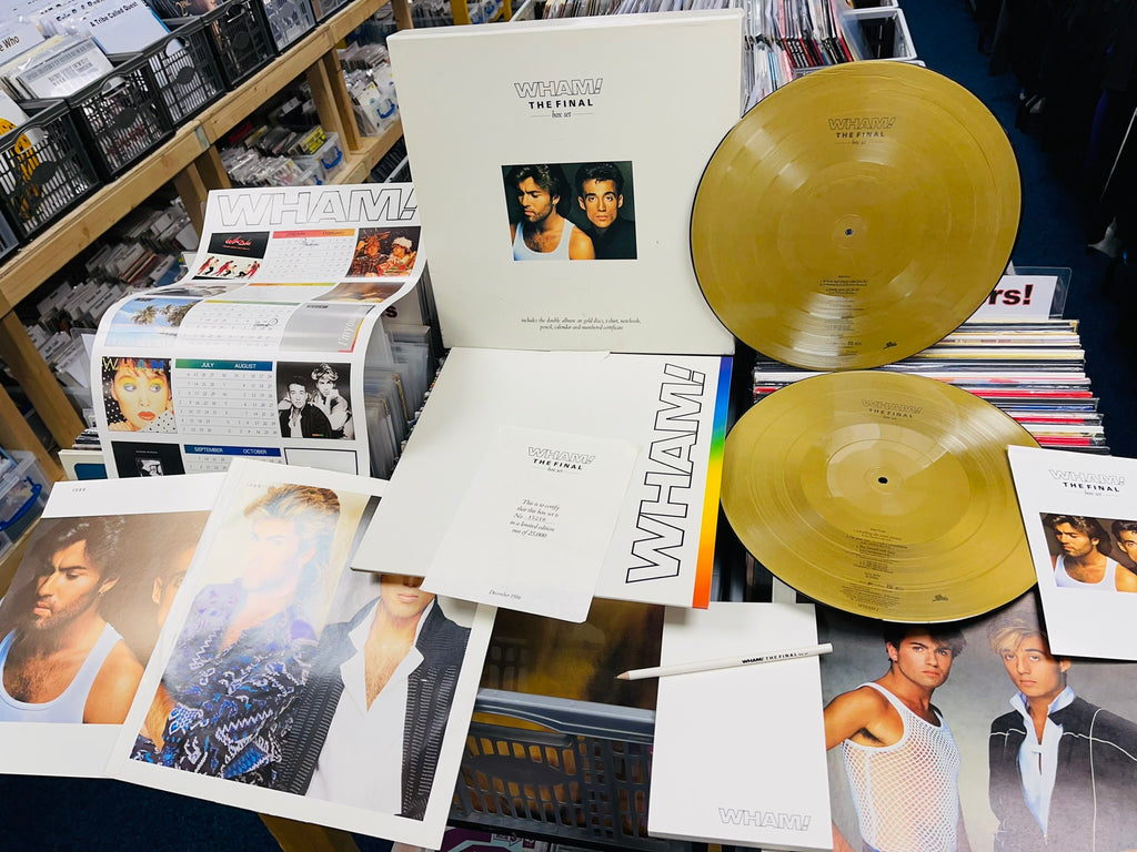 Skråstreg faktor Ikke kompliceret Wham! – The Final - 2 x GOLD COLOURED PICTURE DISC VINYL LP BOX SET – Music  Nostalgia