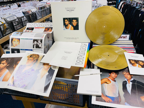 Wham! – The Final - 2 x GOLD COLOURED PICTURE DISC VINYL LP BOX SET