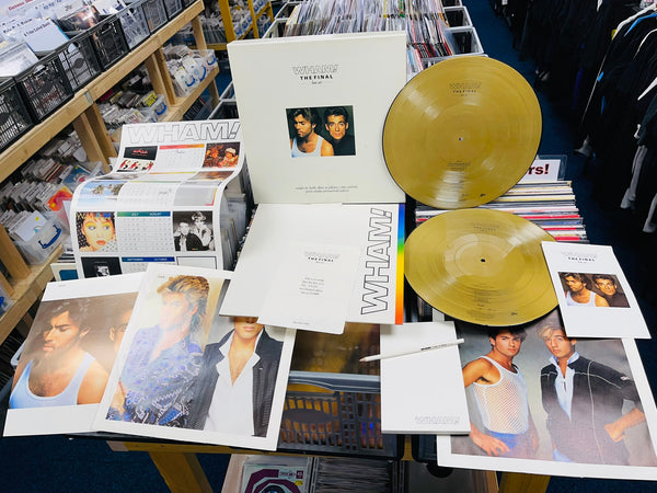 Wham! – The Final - 2 x GOLD COLOURED PICTURE DISC VINYL LP BOX SET