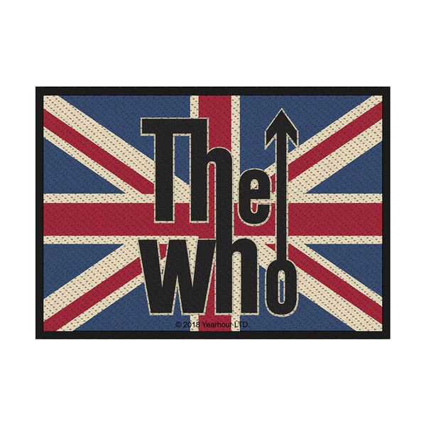 THE WHO PATCH: UNION FLAG LOGO SPR2982