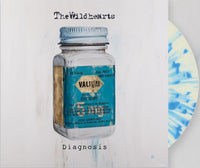 The Wildhearts ‎Diagnosis CLEAR & BLUE SPLATTER COLOURED VINYL 10"